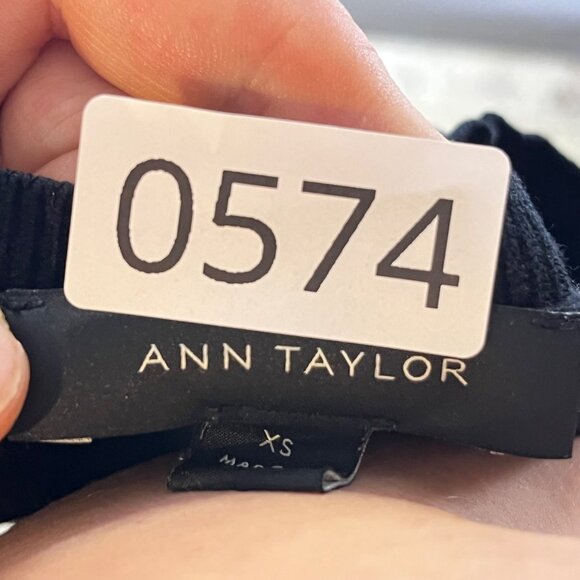 Ann Taylor Womens XS Black Button Cuff Sweater - Picture 6 of 6